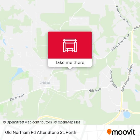 Old Northam Rd After Stone St map