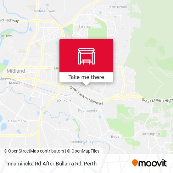 Innamincka Rd After Bullarra Rd map