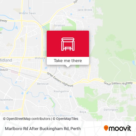 Marlboro Rd After Buckingham Rd map