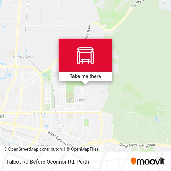 Mapa Talbot Rd Before Oconnor Rd