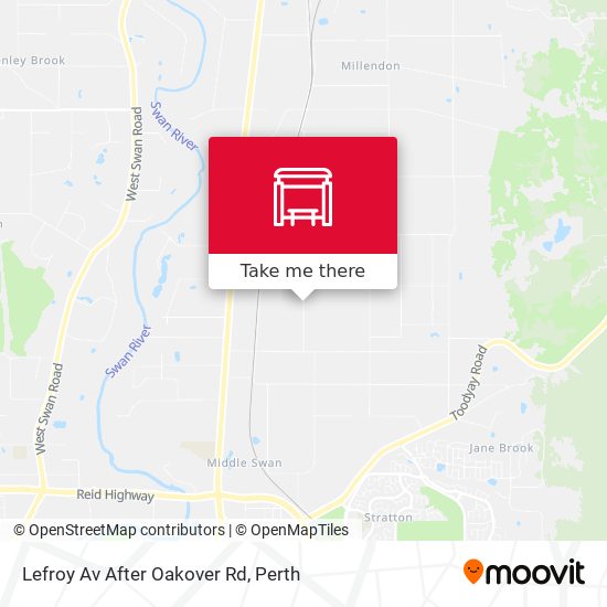 Lefroy Av After Oakover Rd map