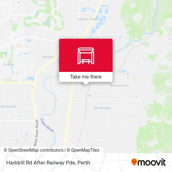 Mapa Haddrill Rd After Railway Pde