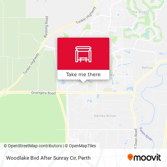 Woodlake Bvd After Sunray Cir map