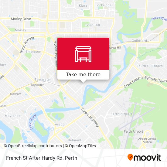 French St After Hardy Rd map