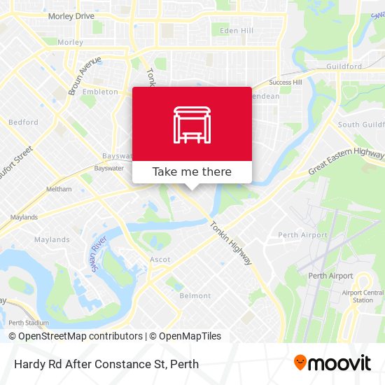 Hardy Rd After Constance St map