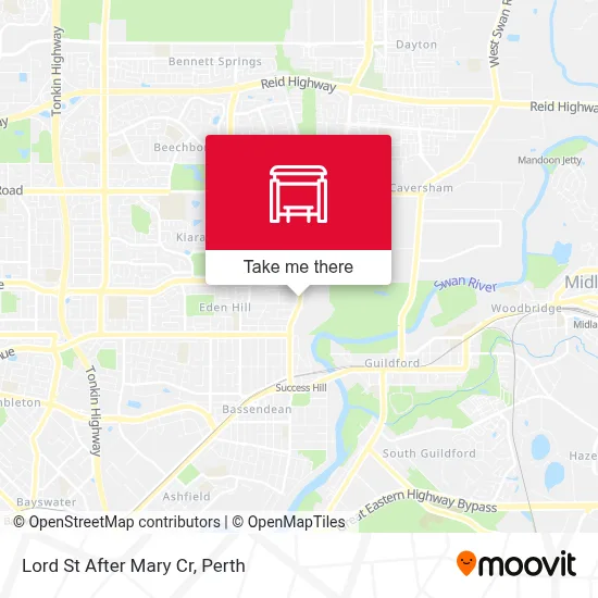 Mapa Lord St After Mary Cr