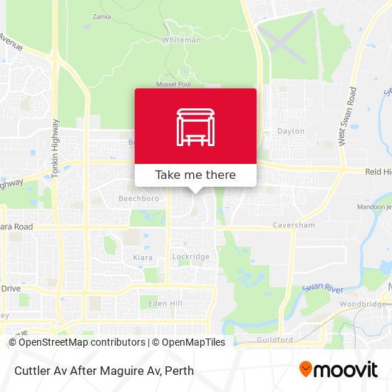 Cuttler Av After Maguire Av map