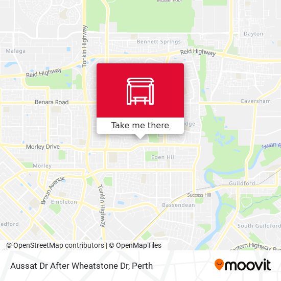 Aussat Dr After Wheatstone Dr map