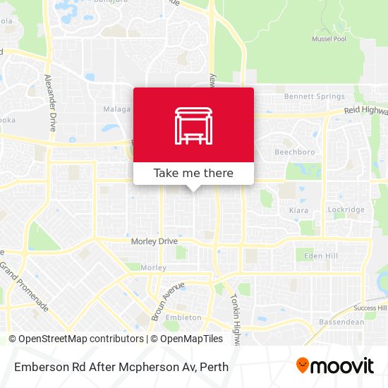 Emberson Rd After Mcpherson Av map