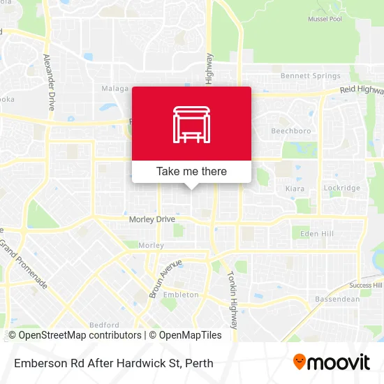 Emberson Rd After Hardwick St map