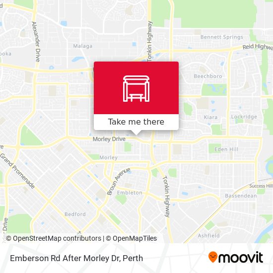 Emberson Rd After Morley Dr map