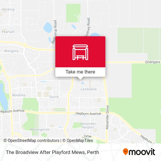 The Broadview   After Playford Mews map