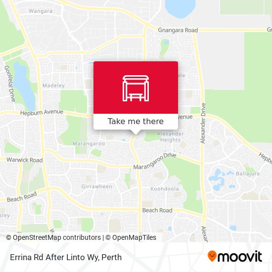 Errina Rd After Linto Wy map
