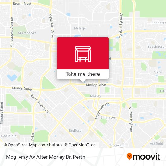 Mcgilvray Av After Morley Dr map