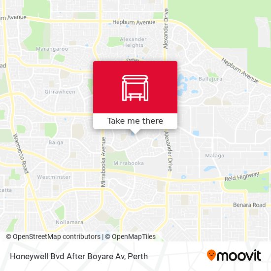 Honeywell Bvd After Boyare Av map