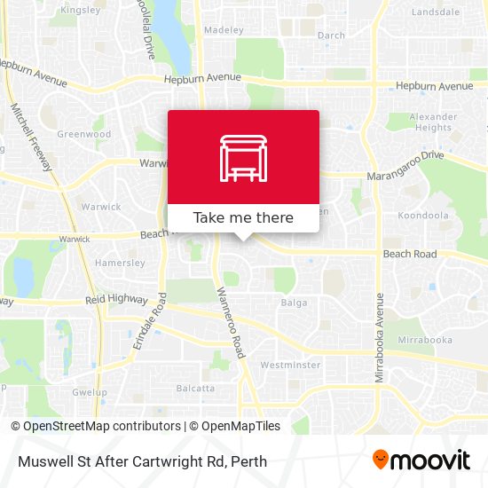 Muswell St After Cartwright Rd map