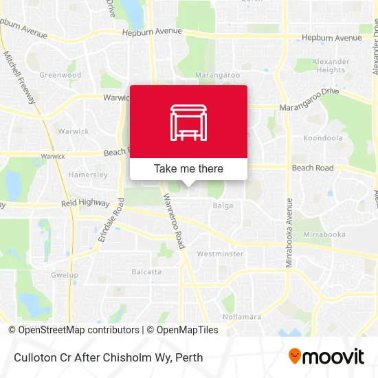 Mapa Culloton Cr After Chisholm Wy