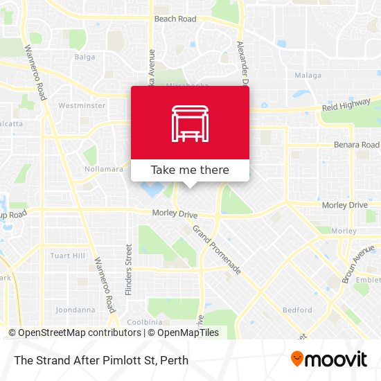 The Strand   After Pimlott St map