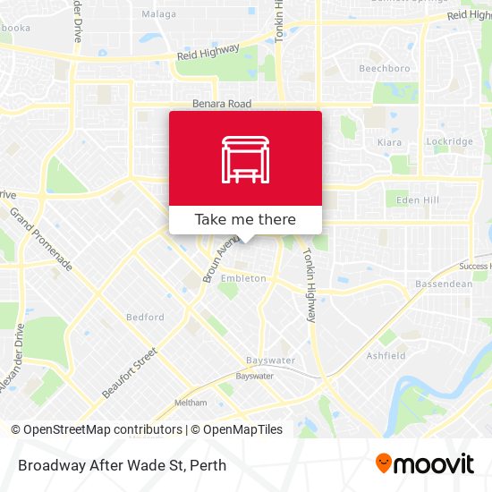 Broadway   After Wade St map