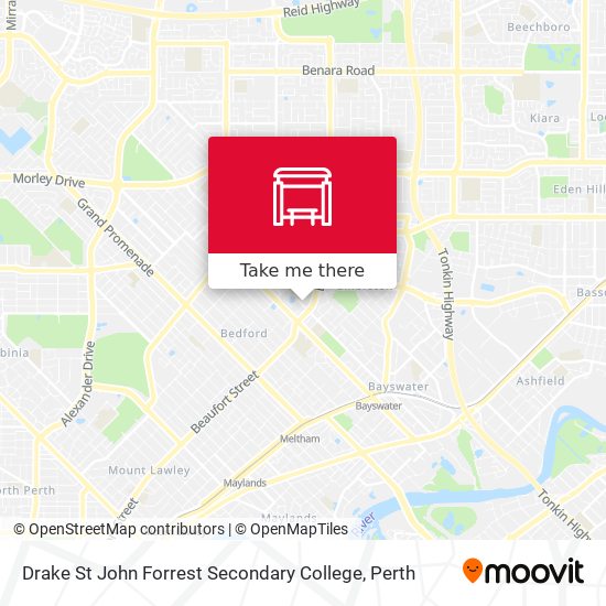 Drake St John Forrest Secondary College map