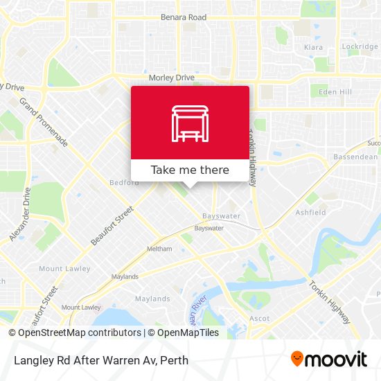 Langley Rd After Warren Av map