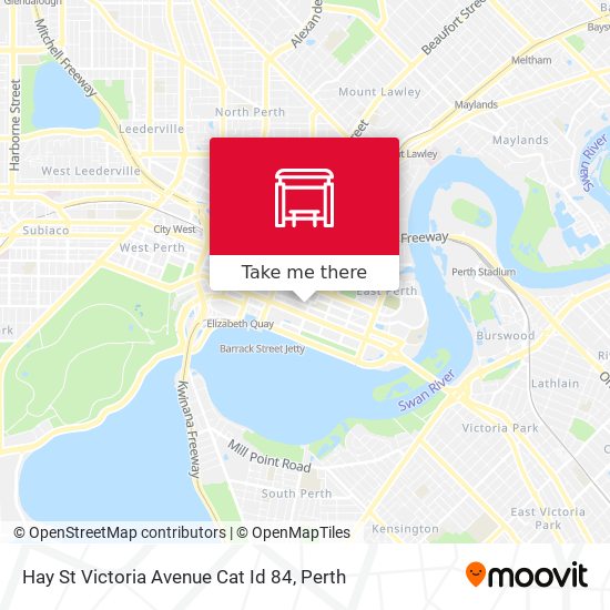 Hay St Victoria Avenue Cat Id 84 map