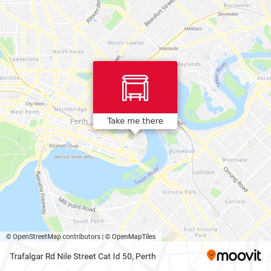 Trafalgar Rd Nile Street Cat Id 50 map