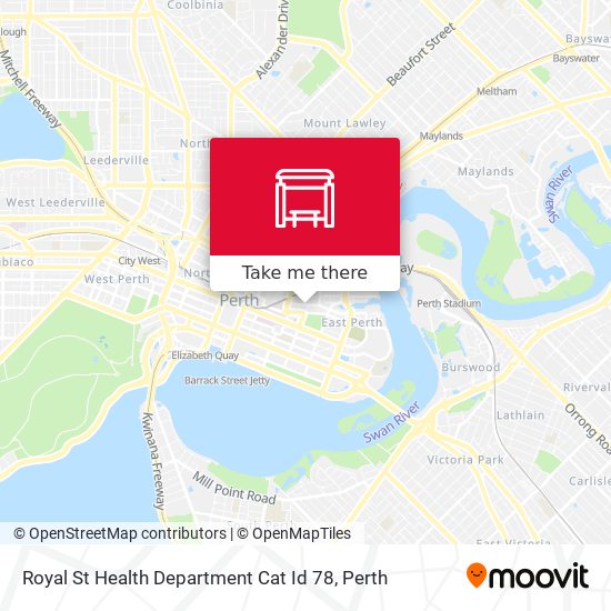 Mapa Royal St Health Department Cat Id 78