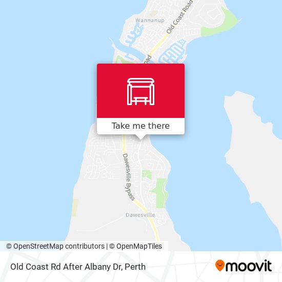 Old Coast Rd After Albany Dr map