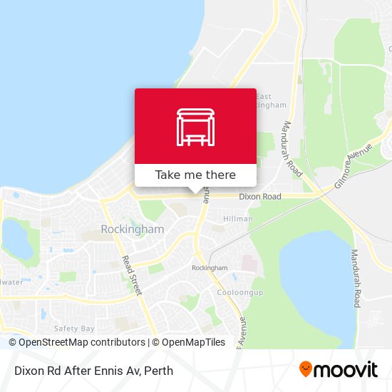 Dixon Rd After Ennis Av map