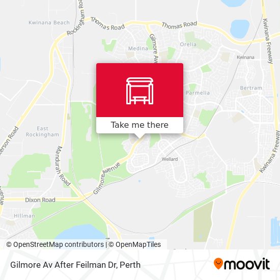 Gilmore Av After Feilman Dr map