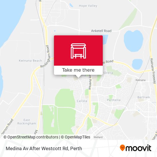 Medina Av After Westcott Rd map