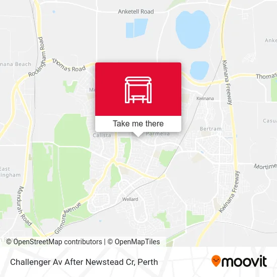 Mapa Challenger Av After Newstead Cr