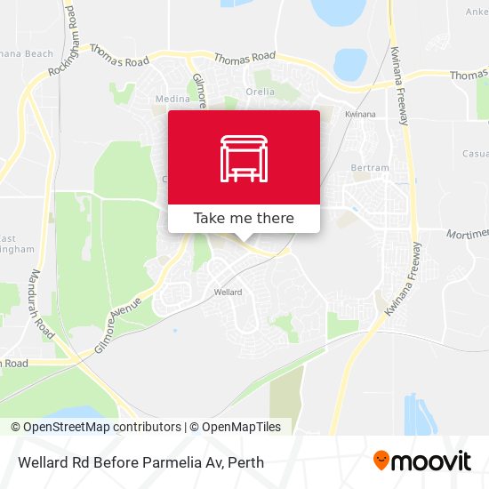 Wellard Rd Before Parmelia Av map