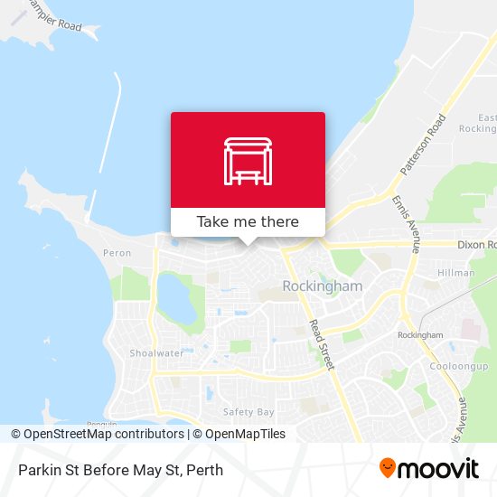 Parkin St Before May St map