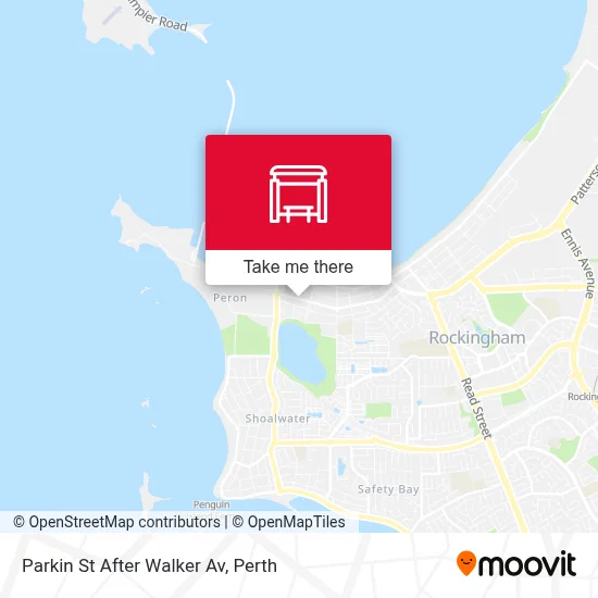 Mapa Parkin St After Walker Av