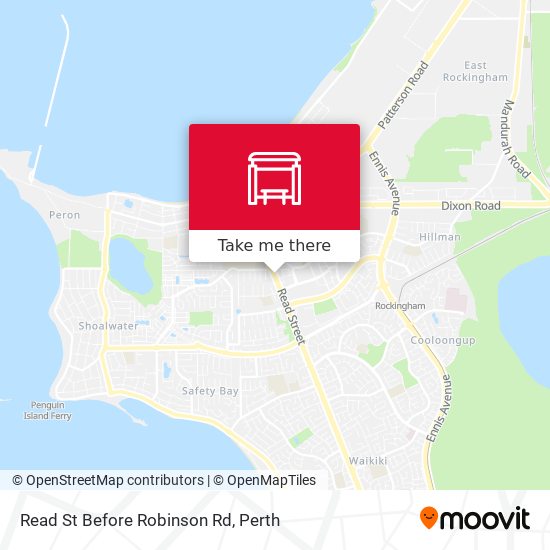 Read St Before Robinson Rd map