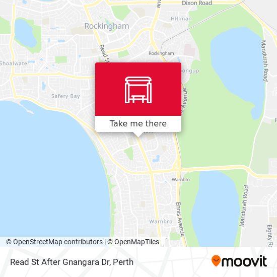 Read St After Gnangara Dr map