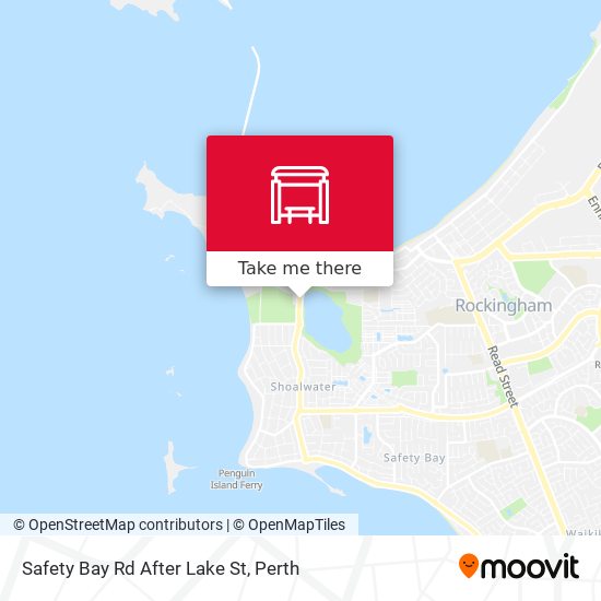 Safety Bay Rd After Lake St map