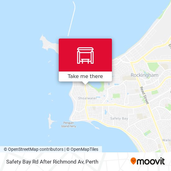Safety Bay Rd After Richmond Av map