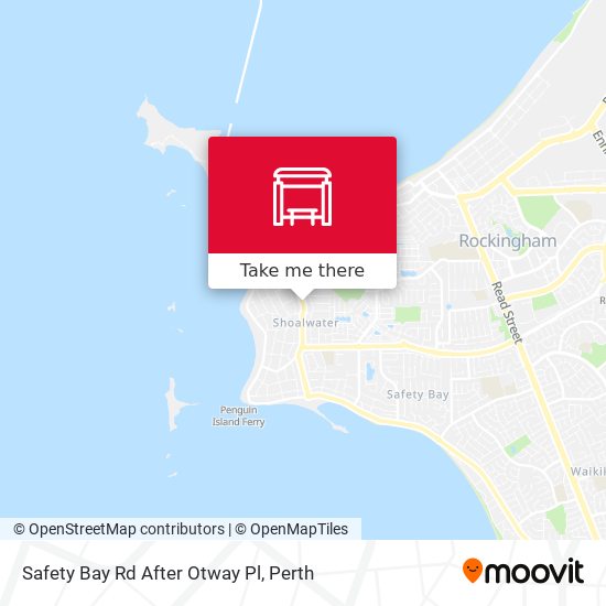 Safety Bay Rd After Otway Pl map