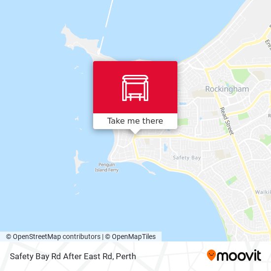 Safety Bay Rd After East Rd map