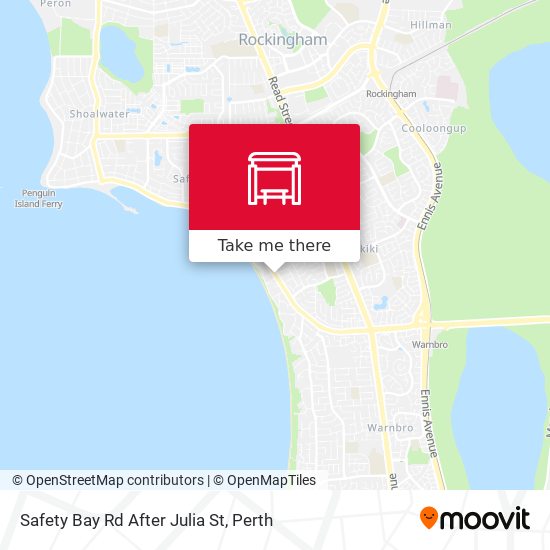 Safety Bay Rd After Julia St map