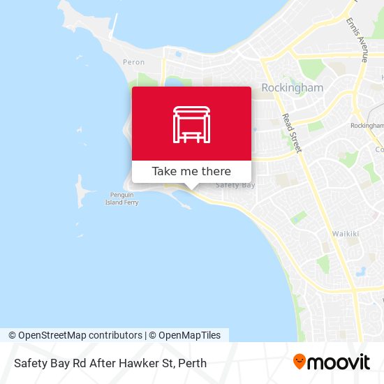 Safety Bay Rd After Hawker St map