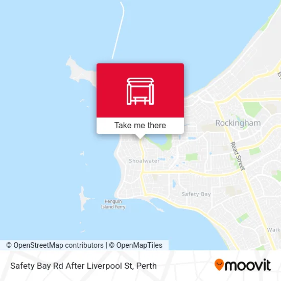 Safety Bay Rd After Liverpool St map