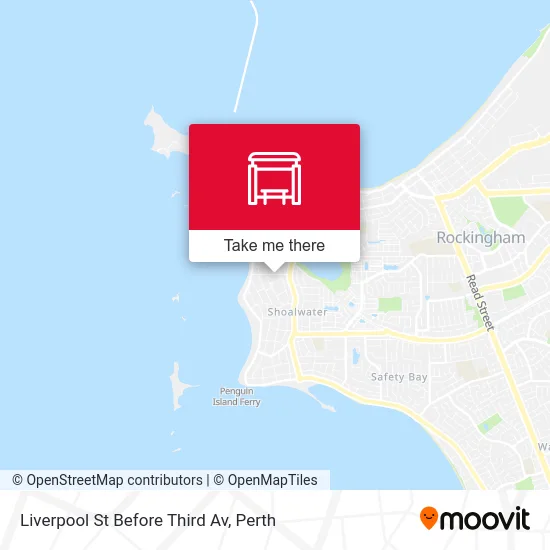 Mapa Liverpool St Before Third Av