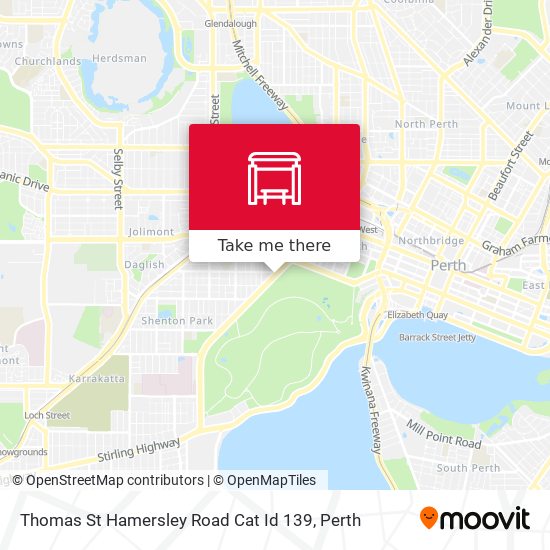 Thomas St Hamersley Road Cat Id 139 map