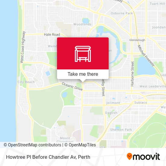 Mapa Howtree Pl Before Chandler Av