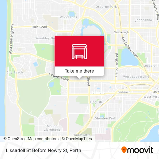 Mapa Lissadell St Before Newry St