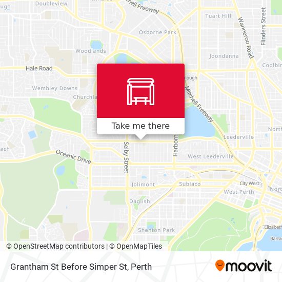 Grantham St Before Simper St map